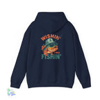 Fishing Hoodie - Cozy Unisex Hooded Sweatshirt With Kangaroo Pocket & Soft Fleece - Just Chilling Inc.