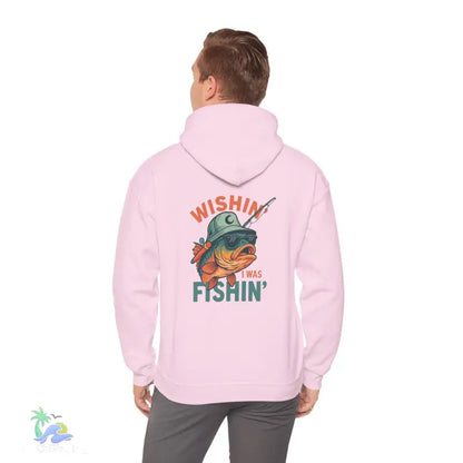 Wishing I Was Fishing Hoodie - Hoodie