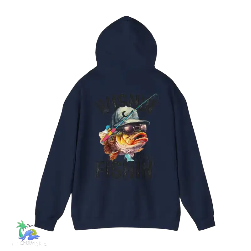 Wishing I Was Fishing Hoodie - Hoodie