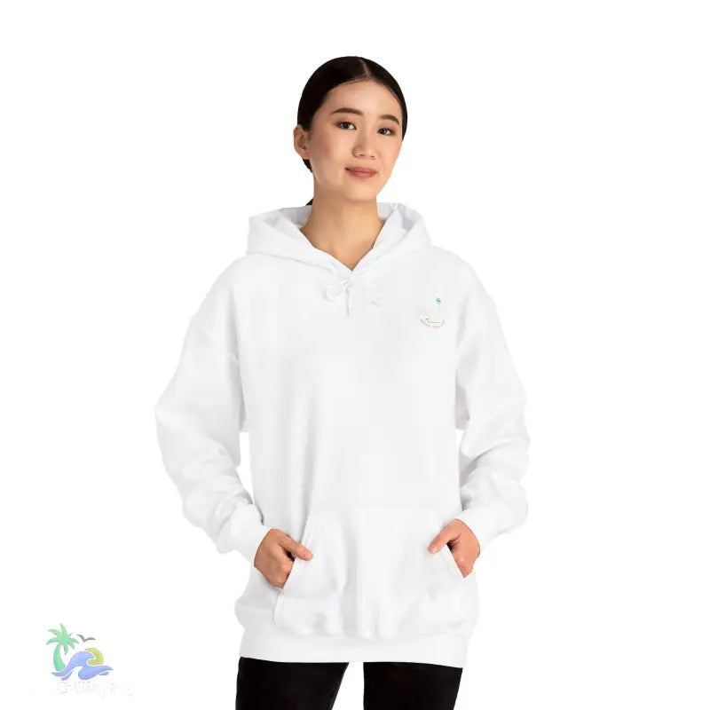 Wishing I Was Fishing Hoodie - White / S - Hoodie