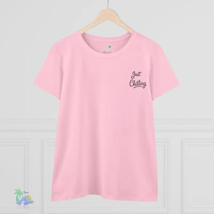Women’s Inspirational Cotton Tee - Just Chilling & John 3:16 Design - T-Shirt