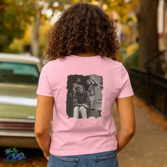 Women’s Midweight Cotton Tee famous scene from Friday movie - T-Shirt