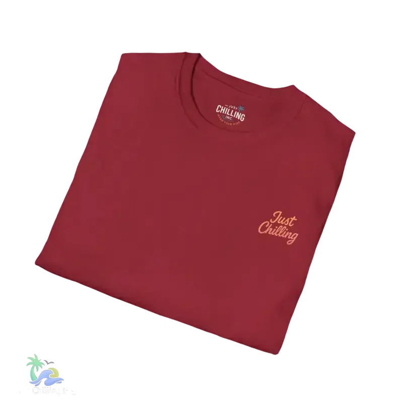 Not Today V-Neck Tee – “Just Chilling” Sunset Silhouette Women’s Shirt | Just Chilling Inc. - Just Chilling Inc.