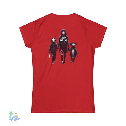 Women’s Softstyle Tee momma Halloween dark humor tee - T-Shirt