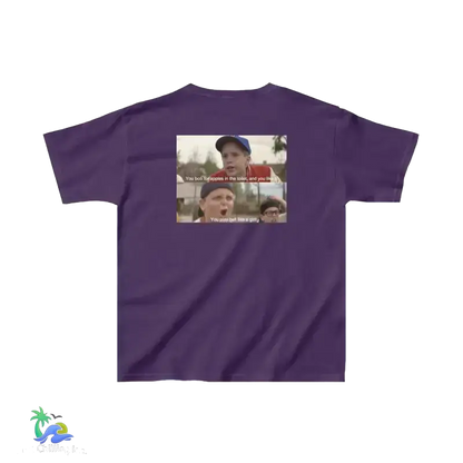 You play ball like a girl - The sandlot tee - XS / Purple - Kids clothes