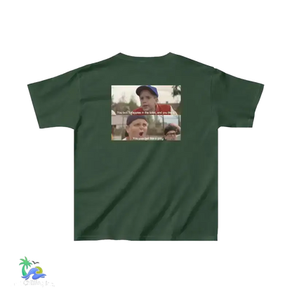 You play ball like a girl - The sandlot tee - XS / Forest Green - Kids clothes