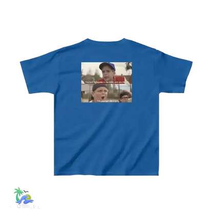 You play ball like a girl - The sandlot tee - XS / Royal - Kids clothes