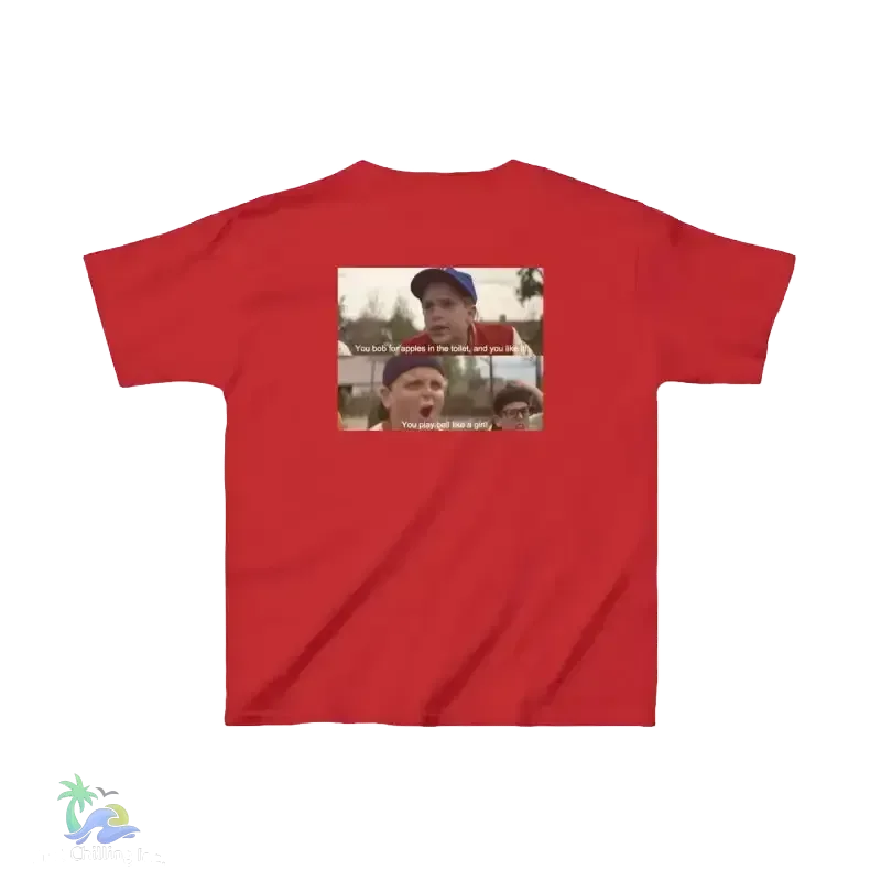 Kids Cotton T-Shirt - Durable Heavy Cotton Shirt With Classic Fit & Crew Neck - Just Chilling Inc.