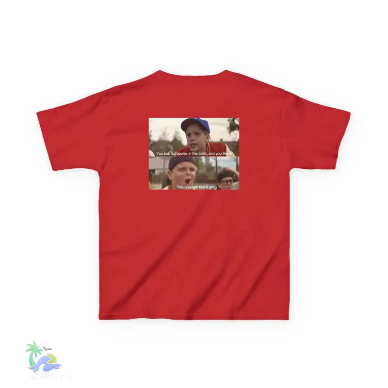 You play ball like a girl - The sandlot tee - Kids clothes